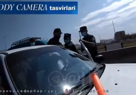 Зўравонликка учраган судья «боди-камера»даги ёзувлар монтаж қилинганини айтмоқда фото