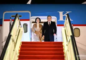 Shavkat Mirziyoyev Pekinga yetib bordi фото
