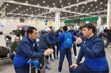 ​Ўзбекистон миллий терма жамоаси аъзолари Тошкентга етиб келишди фото
