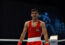 Saidjamshid Jafarov kuchli raqibga qarshi jang qildi фото