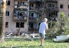 Kursk oblastining Rilsk shahriga zarbada olti kishi halok bo‘ldi фото