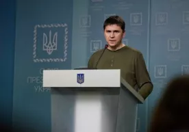 Ukraina prezidenti ofisining vakili Rossiya neftbazalari va omborlaridagi portlashlar haqida фото