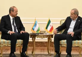 Абдулла Арипов Эрон президенти қабулида бўлди фото