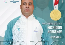 Ҳусниддин Норбеков – икки карра Паралимпия ўйинлари чемпиони! фото