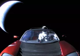 Ilon Maskning Tesla Roadster sportkari Quyosh atrofini aylanib chiqdi фото