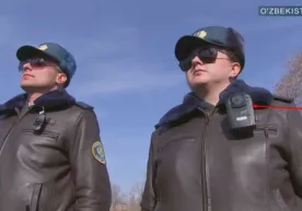 Shavkat Mirziyoyev IIV tizimiga olingan zamonaviy kamera bilan tanishdi (video) фото