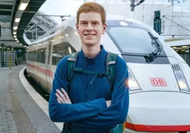 Germaniyalik 17 yoshli yigit 1,5 yildan beri poyezdlarda yashab kelmoqda фото