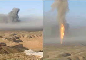 Surxondaryoda kuchli gaz otilishi yuz berdi: aholiga xavf yo‘qligi aytilmoqda (video) фото