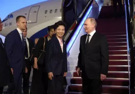 Путин Хитойга ташриф буюрди ва Си Цзиньпин билан учрашди фото