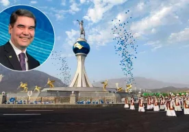 Гурбангули Бердимуҳамедовга туғилган кунида медаль, орден ва Аркадаг шаҳри совға қилинди фото