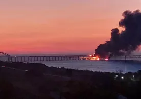 Ukraina Mudofaa vazirligi Qrim ko‘prigiga zarba berganini tan oldi фото