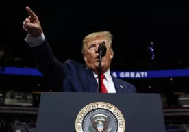 Трамп ўзининг янги президентлик кампанияси расман бошлангани эълон қилди фото