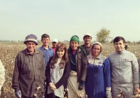 «Ҳамма — пахтага»: Ўзбек шоу-бизнеси теримга чиқди (Фото) фото