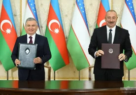 O‘zbekiston va Ozarboyjon tomonidan Oliy davlatlararo kengash tuzildi фото