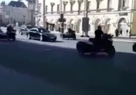 Qozog‘iston prezidentining Moskvadagi korteji aks etgan video paydo bo‘ldi (video) фото
