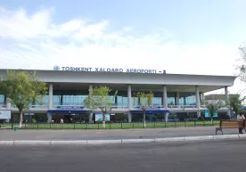 Тошкент аэропортида юк аравачалари билан боғлиқ муаммо ҳал этилмоқда фото