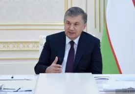 Prezident Shavkat Mirziyoyev MXX binosiga tashrif buyurdi фото
