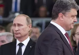 Путин ва Порошенко 2015 йили дўстона оҳангда суҳбатлашгани аудиоси тарқалди фото