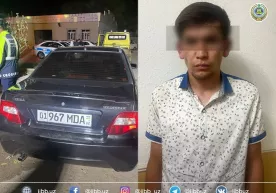 Тошкентда ЙПХ ходими талабига бўйсунмаган ҳайдовчи ходимлардан бирини уриб юборди фото