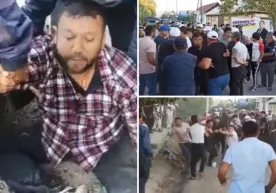 Qirg‘izistonning O‘sh viloyatida ommaviy mushtlashuv sodir bo‘ldi фото