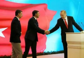 Эгизак Арвеладзелар Ўзбекистон ва Туркия президентлари билан учрашди (фото) фото