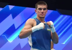 IBA Chempionlar oqshomi. A’loxon Abdullayev mo‘g‘ulistonlik raqibini nokautga uchratdi фото