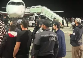 Dog‘iston aeroportida Isroildan uchib kelgan samolyot tufayli tartibsizliklar sodir bo‘ldi фото