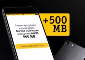 Beeline дарит 500 Mегабайт за установку мобильного приложения фото