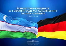 Шавкат Мирзиёев ва Ангела Меркель видеоанжуман шаклида учрашув ўтказадилар фото