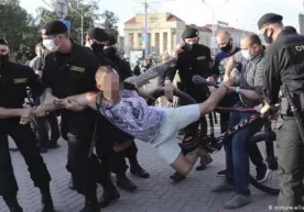 Беларусда ўтказилган бирдамлик акциялари давомида 100дан ортиқ киши қўлга олинди фото