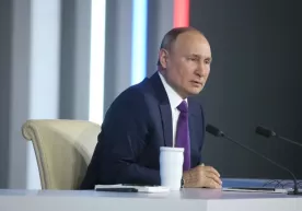 Rossiyaga qarshi sanktsiyalar kiritish urush e'lon qilish kabi - Putin Ukrainadagi toʻqnashuvlar, NATO va sanktsiyalar haqida фото