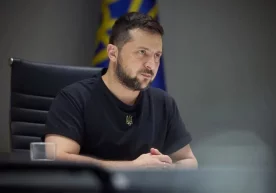 Зеленский Ғарбдан Украинани худди Исроилдек ҳимоя қилишни сўради фото