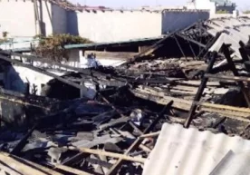 Navoiyda bir ko‘chada joylashgan uchta xonadonda yong‘in sodir bo‘ldi (video) фото