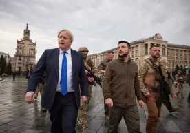 Boris Jonson: AQSH harbiy yordamni to‘xtatsa, Britaniya Ukrainaga qo‘shinlarini yuborishi mumkin фото