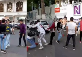 «Zarafshon» savdo-ko‘ngilochar markazi yonida sodir bo‘lgan janjal bo‘yicha IIBB munosabat bildirdi фото