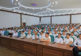МИБ: ходимлар ва уларнинг ота-оналари билан учрашув ўтказилди фото