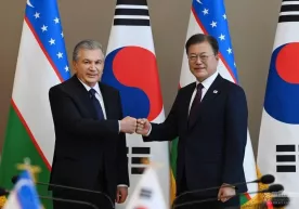 Shavkat Mirziyoyev O‘zbekiston va Koreya aloqalarini ittifoqchilik darajasiga ko‘tarishni taklif qildi фото