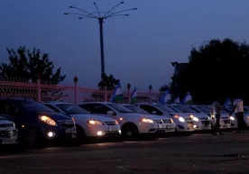 Namanganda bayram avtokorteji tashkillashtirildi (foto, video) фото