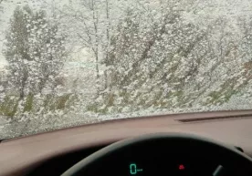 Москвада биринчи қор ёғди фото