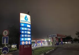 Тошкентдаги «Ўзбекнефтгаз» заправкаларида Аи-80 бензини нархи кўтарилди фото