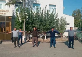 Qoraqalpog‘istondagi MIB xodimlari 22 sentabr — “Xalqaro avtomobilsiz kun” aksiyasida ishtirok etishmoqda фото