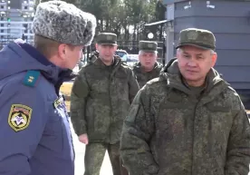 Россия мудофаа вазири Шойгу оккупация қилинган Мариуполга боргани хабар қилинди (видео) фото