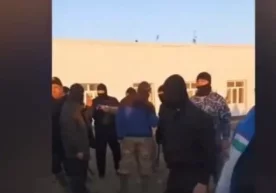 Навоийда ички ишлар ходими бўлмаган бир гуруҳ шахслар ниқоб ва биталарда хизмат олиб боргани аниқланди фото