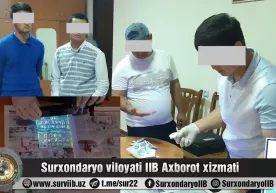 Сурхондарёда фуқарога «права» олиб бериш учун 2 млн сўм олган шахс ушланди фото