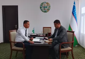 Jizzaxda Byuro xodimlari Xalq qabulxonasi bilan murojaatlarga hamkorlikda yechim topishmoqda фото