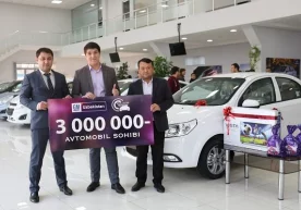 GM Uzbekistan 3 millioninchi avtomobil sohibini qutladi фото