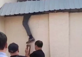 Father Hides in Wall to Avoid Paying Child Support in Tashkent фото