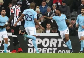 «Manchester Siti» APLda o‘zining ketma-ket 18-g‘alabasiga erishdi. Bu safargi qahramon Rahim Sterling фото