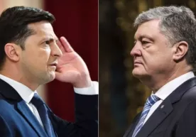 Зеленский ва Порошенко иккинчи турга ўтишди фото