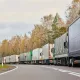 Polsha Belarus bilan chegarada yuk mashinalari harakatini chekladi